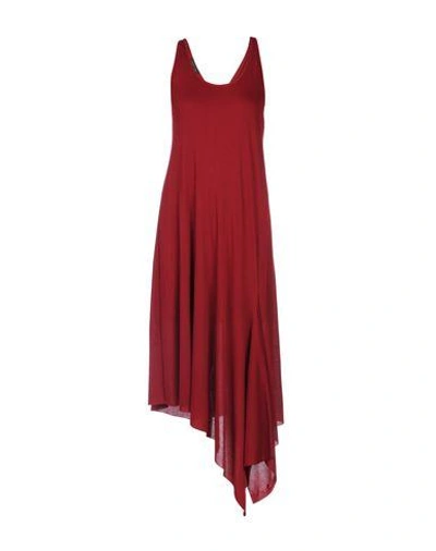 Shop Barbara Bui Knee-length Dress In Maroon