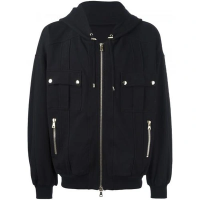 Shop Balmain Hooded Jacket