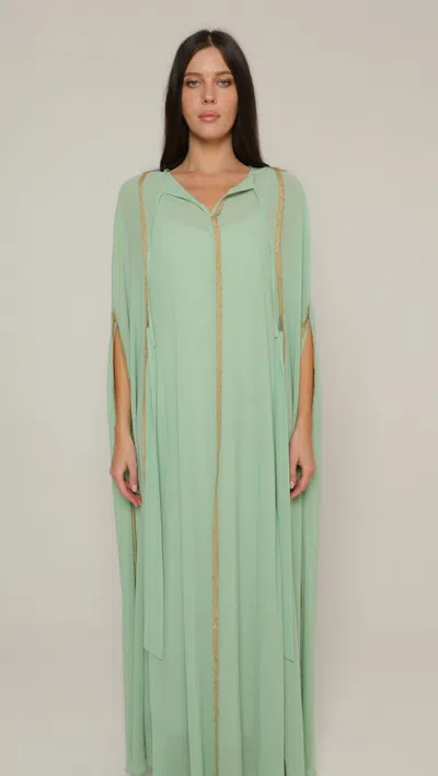 Baruni Chole Kaftan. In Purple
