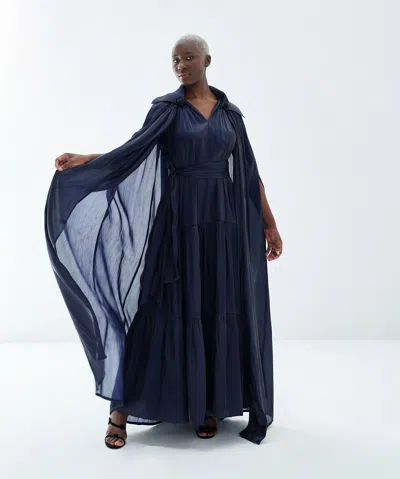 Baruni Asabi-cape. In Black