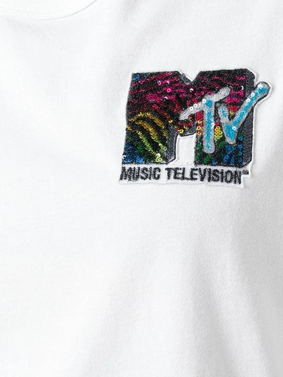 Shop Marc Jacobs Mtv Embroidered T-shirt