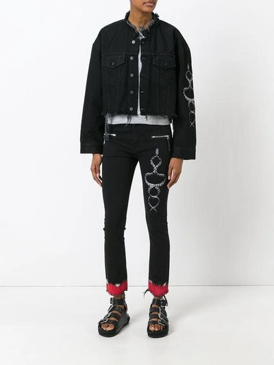 Shop Marcelo Burlon County Of Milan Alyssa Jeans