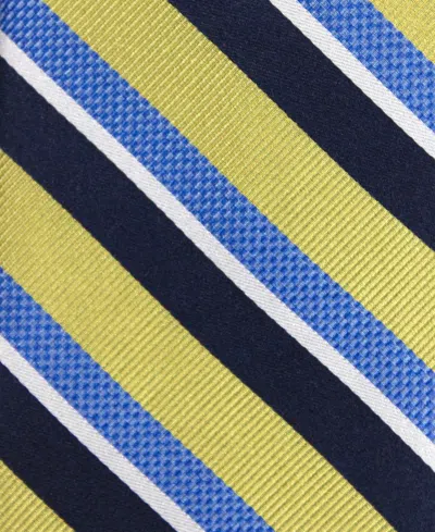 Eagle Van Heusen Men's Textured Stripe Classic Tie In Multi