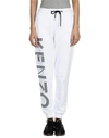 Kenzo Logo-print Cotton Pants In White