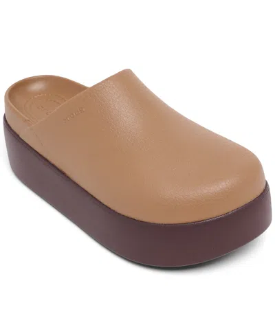 Crocs Dylan Platform Clog In Brown