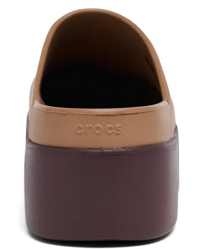 Crocs Dylan Platform Clog In Brown