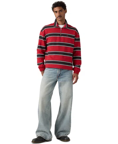 Levi's Cameron Quarter-zip Sweatshirt In Multi
