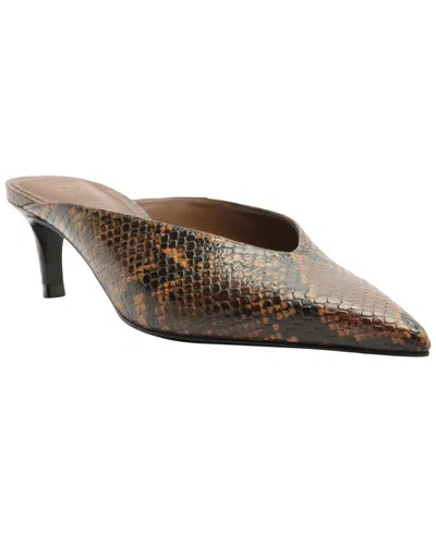 Schutz Loren Mid Mule 펌프 In Brown