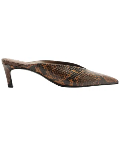Schutz Loren Mid Mule 펌프 In Brown