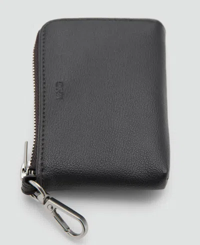 Mango Men's Leather Wallet In Brown