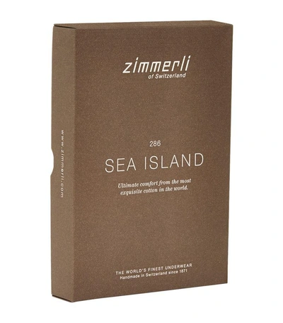 Shop Zimmerli 286 Sea Island Trunks