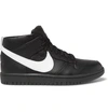 NIKE + Riccardo Tisci Dunk Lux Chukka Leather High-Top Sneakers