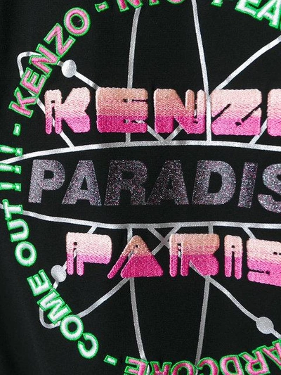 Shop Kenzo Paradise Bomber Jacket - Black
