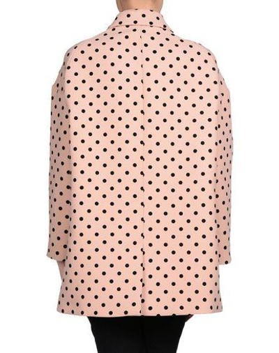Shop Red Valentino Full-length Jacket In Pastel Pink