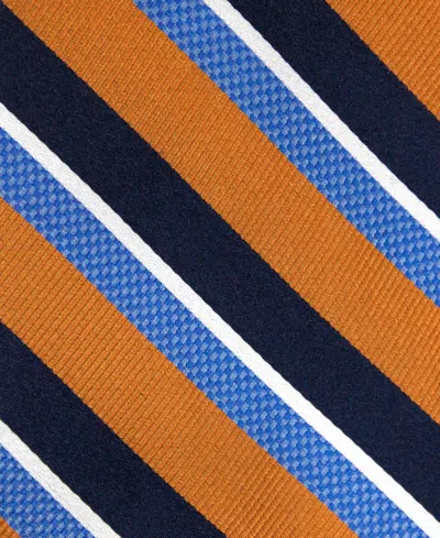Eagle Van Heusen Men's Textured Stripe Classic Tie In Multi