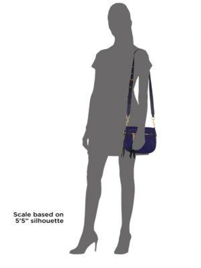 Shop Marc Jacobs Trooper Small Nomad Shoulder Bag In Midnight Blue