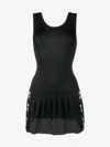 FENDI FENDI KARLITO EMBROIDERED TENNIS DRESS,FAJ0018OB11909046