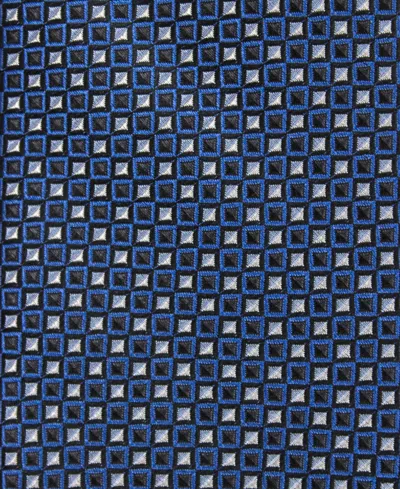 Eagle Van Heusen Men's Microdot Classic Tie In Blue