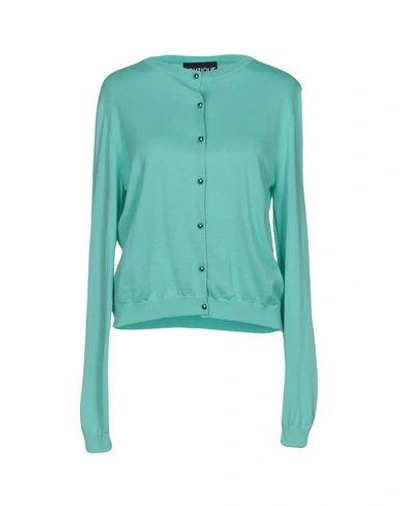 Boutique Moschino Cardigan In Light Green