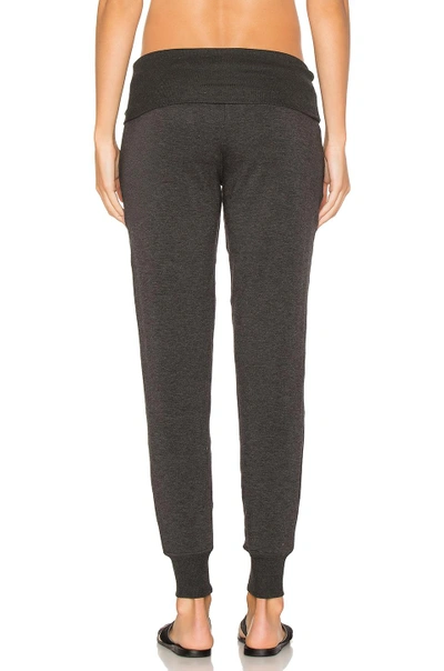 Beyond yoga cozy online fleece foldover long sweatpant