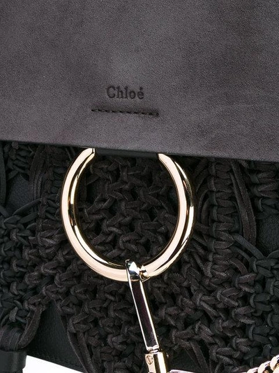 Shop Chloé Faye Tassel Shoulder Bag