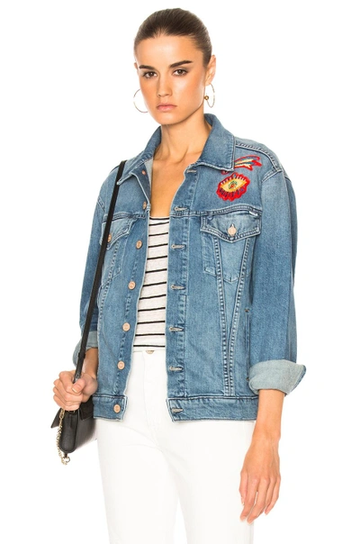 Shop Mother Drifter Jacket In  F*cker Cat Nip