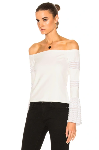 Shop Alexis Gryffin Top In White