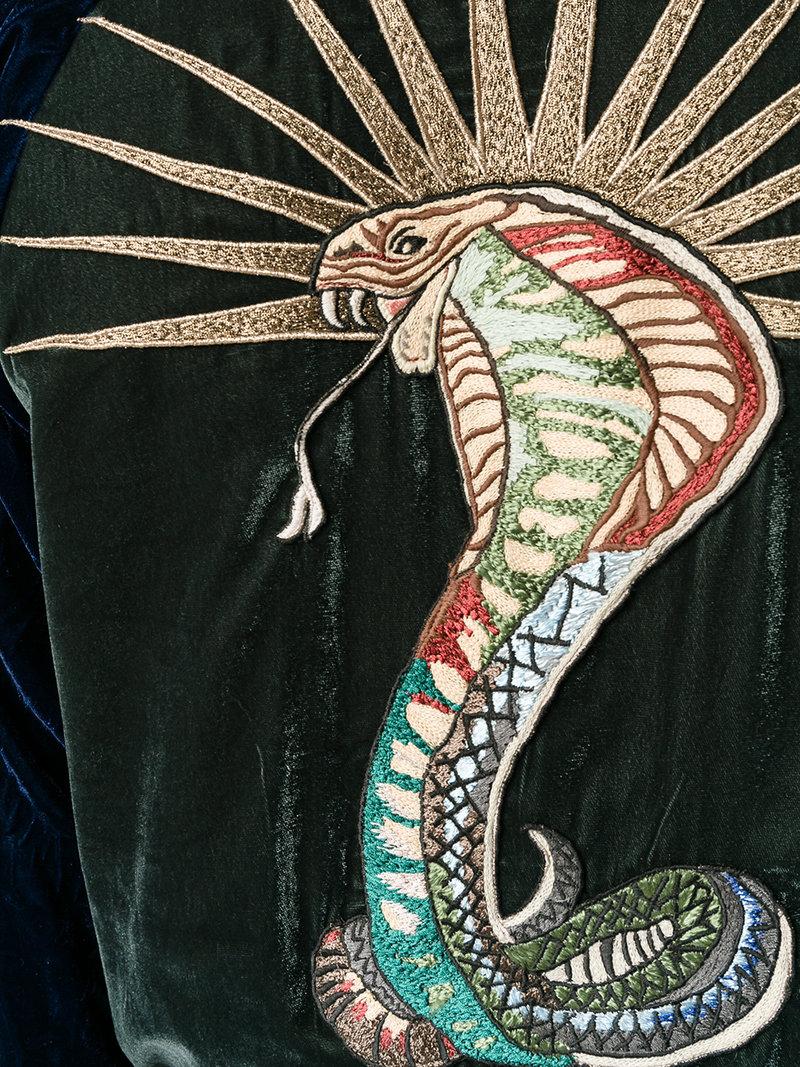 gucci floral velvet bomber jacket