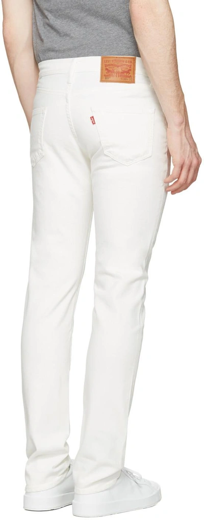 Shop Levi's White 511 Jeans