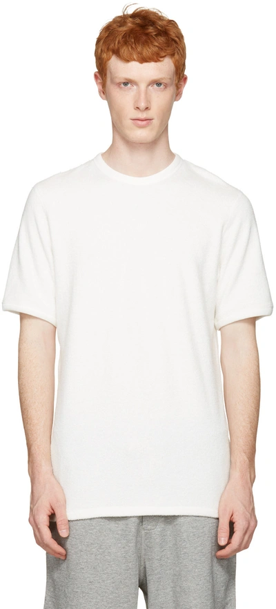 Rag & Bone Men's Double-knit Cotton T-shirt In White