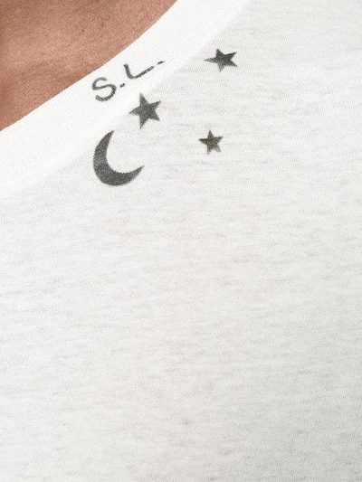 Shop Saint Laurent Star Print T-shirt