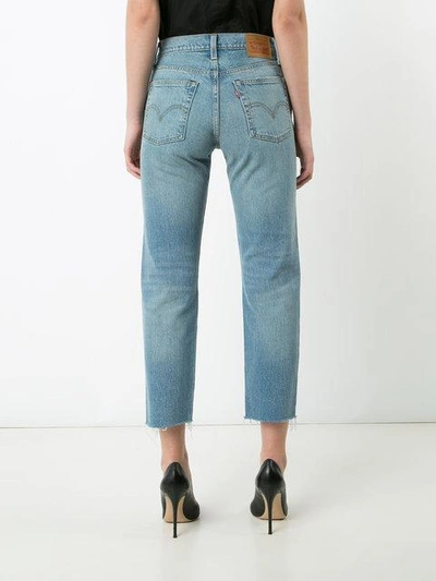 Shop Levi's Straight Cropped Jeans