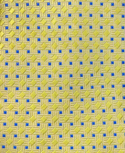 Eagle Van Heusen Men's Classic Microdot Silk Tie In Blue
