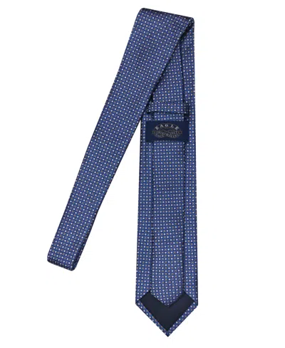 Eagle Van Heusen Men's Microdot Classic Tie In Blue