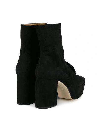 Shop Dorateymur Firebird Platform Boots In Black