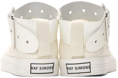 Shop Raf Simons Off-white Adidas Originals Edition Spirit Buckle Sneakers