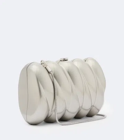 Simkhai Reya Clutch In Silver