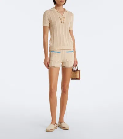 Manolo Blahnik Espadra Raffia-effect Espadrilles In Brown