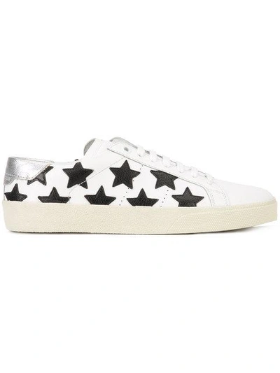 Shop Saint Laurent Signature Court Classic Sl/06 California Sneakers In White