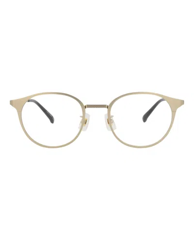 Dunhill Round-frame Titanium Optical Frames In Multi