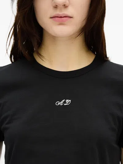 Ann Demeulemeester Floor Micro T-shirt In Multi