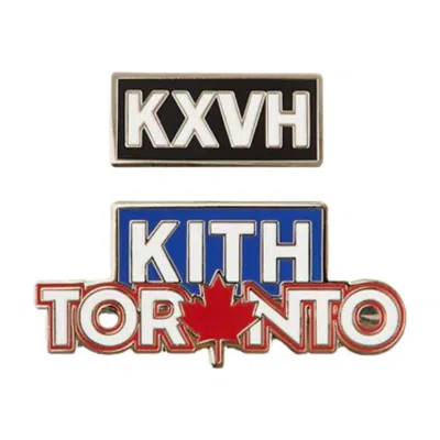 Kith Toronto Classic Logo T-shirt 'white'
