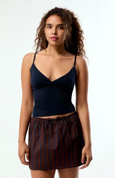 Weworewhat Pull On Mini Skirt In Red
