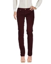 Dondup Casual Pants In Maroon