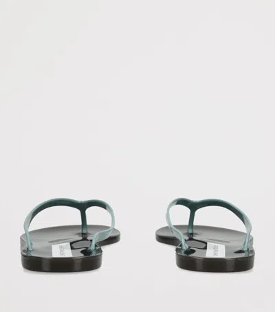 Christopher Esber Jo Thong-strap Flip-flops In Blue