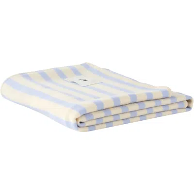 Tekla Rectangular Wool Flannel Blanket In Multi