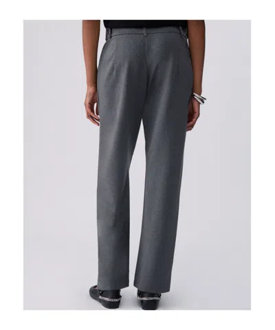 Liu •jo Drawstring Trousers In Gray