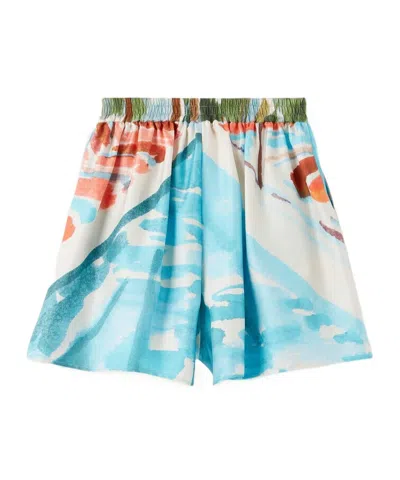 Loro Piana Corbin Bermuda Shorts In Multi