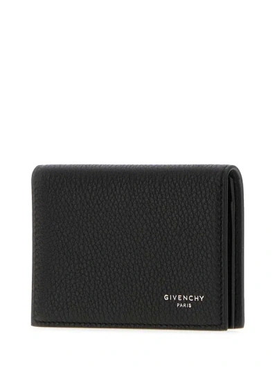Givenchy Logo Wallet In Black