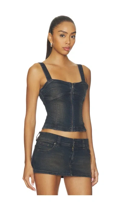 Abrand Denim Bustier
